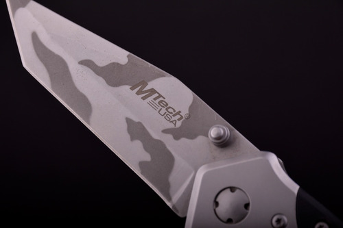 Imagen 8 de 10 de Navaja De Rescate Mtech Usa Hoja Tanto Cuchilo