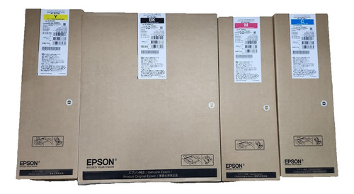 Kit De Tintas Epson T05b Negro/color P/epson Wf878r Y Wf879r