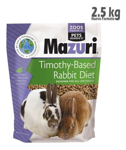 Mazuri Timothy Rabbit 2.5kg