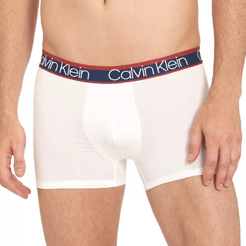 Boxer Calvin Klein Trunk Blanco Pack 3