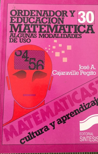 Libro Matemáticas:  Ordenador Y Educación Matemática N° 30