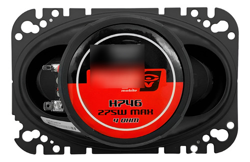 Bocinas Coaxial 4x6 Cerwin Vega Mod H746 Negro