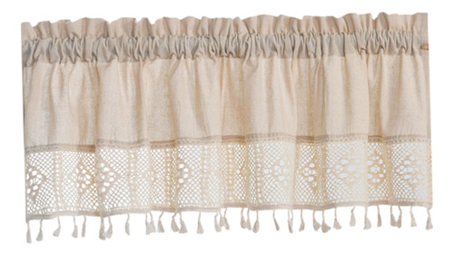 5 Cortina Corta Para Ventanas De Granja, Vintage, Para