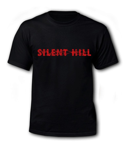 Polera Negra Hombre - Silent Hill