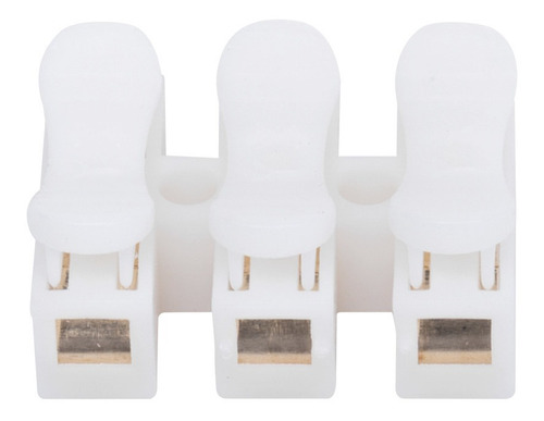 Conector Tipo Push De 3 Contactos / Pcon3