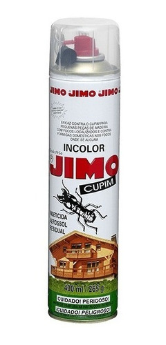 Insecticida Spray Aerosol Termitas Polillas 400ml Jimo Cupim