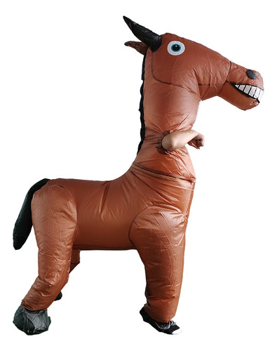 Caballo Activo Divertido Atrezzo Hinchable Disfraz Halloween