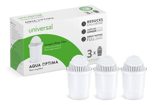 Aqua Optima Repuesto Para Filtro De Agua Brita®, Jarras Y Di