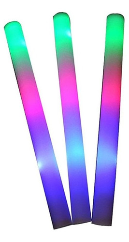 25 Barras Rompecocos Luminoso Led Gomaespuma Cotillon