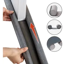 Comprar Burlete Zócalo Doble Bajo Puerta Universal  92 Cm - Gris Gris Oscuro Zócalo Buerlete