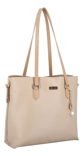 Bolsa Para Dama Tipo Tote Westies Beige Hbtalston4we