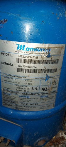 Compresor Maneurop 480 V