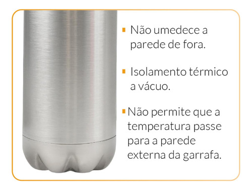 Botella Térmica De Acero Inoxidable De 1 Litro Que Mantiene