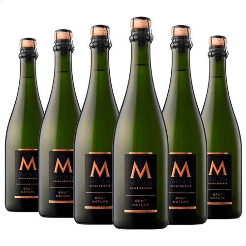 Champagne Mumm Cuvee Brut Nature Caja 6 Botellas