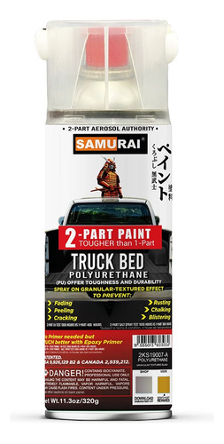 Samurai Pintura Aerosol Poliuretano Granular Texturizada 2 1