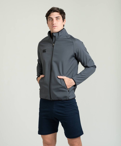 Campera Softshell Hombre Canterbury Cuello Alto