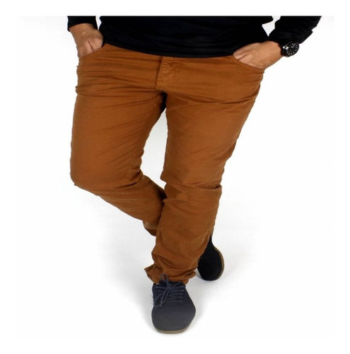 Imagem 1 de 10 de Kit 3 Calça Sarja Colorida Masculina Skinny Atacado Revenda