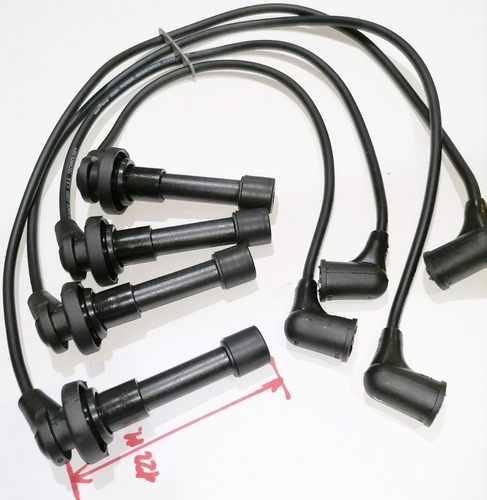 Cables De Bujías Honda Crx 1.6 D16a8 Fi 16v Dohc 87-92 W6