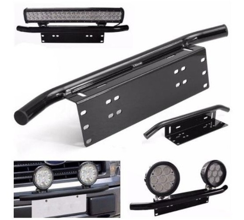 Soporte Base Faros Barras Led Jeep Camión Pickup 4x4