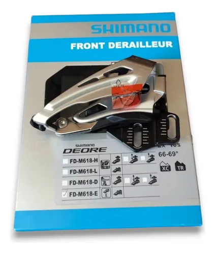 Desviador delantero shimano deore 2x10 sale