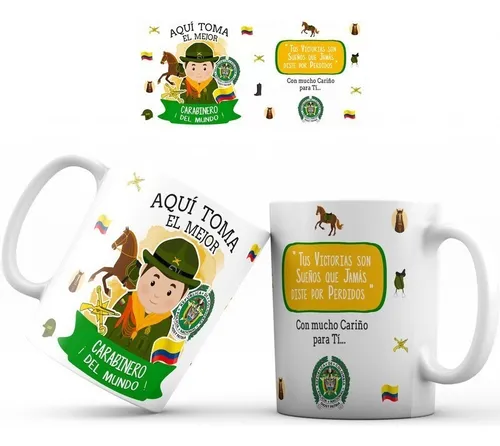 Mug/pocillo Profesión Mejor Policia Regalar Taza