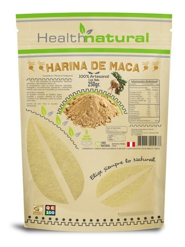 Harina De Maca 100% Natural Sin Gluten 250g. Agronewen 
