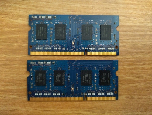Memoria Ram Ddr3 Azul 4gb Sk Hynix Para Laptop (Usado)