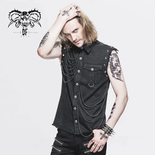 Chaleco punk sales