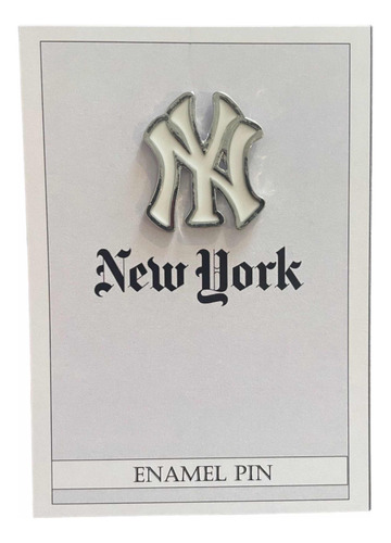 Pin Para Gorra Ny New York Yankees Baseball Deportivo Broche