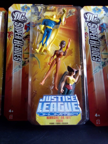 Justice League Serie Animada Set De Tres Figuras