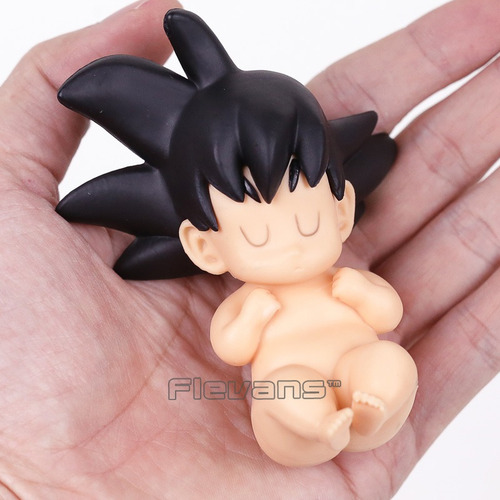 Dragon Ball Z Goku Bebe Con Cola Sayayin Durmiendo Kakaroto