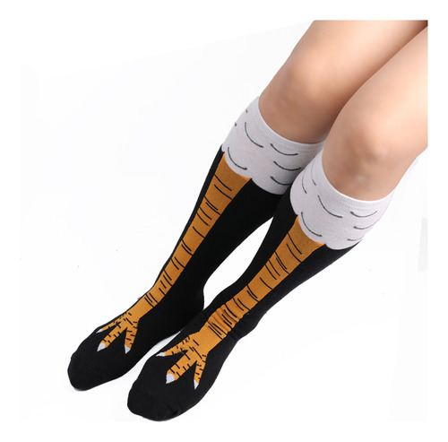 Calcetines Animal Novelty Con Patas De Pollo Hasta La Rodill