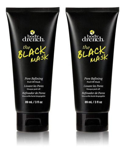 Body Drench The Black Mask - Máscara Facial Para Refinar P.