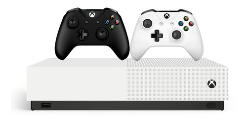 Xbox One S 1tb All Digital Sin Juegos + 2 Joystick, Macrotec