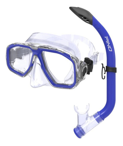 Set Snorkel Y Máscara Pino Junior Pinokids Buceo Snorkeling