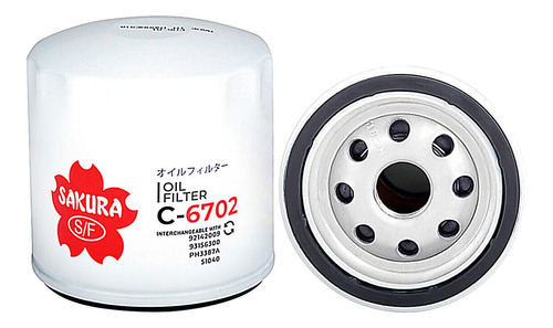 Filtro Aceite Chevrolet Astra L4 2.4l 04-06 Sakura 8639482