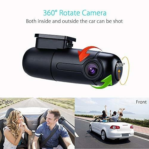 Mini Dash Cam Full Hd Camara Vehiculo ° Gran Angular