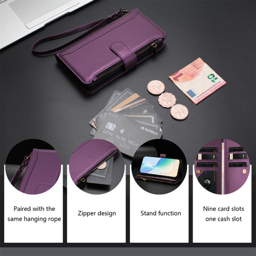 Funda De Teléfono Para Honor 9 Lite 90pro 9x, Funda De Piel Con Cierre Tipo Cartera, A Prueba De Golpes