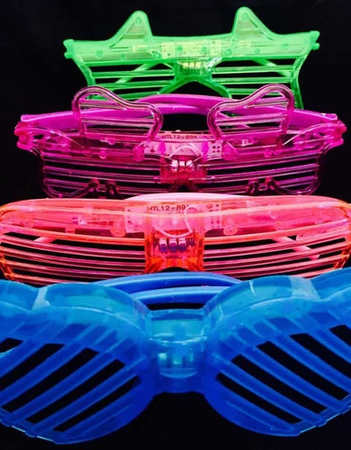Imagen 3 de 10 de Cotillon Luminoso Combo Fiesta 100 Art 50 Persona Led +envio