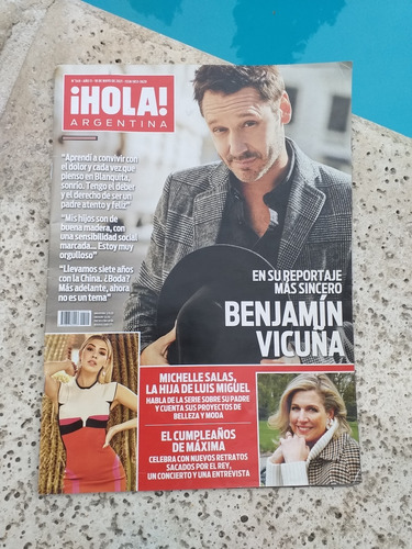 Revista Hola Argen Junio 2021-- Maxima-isabel Ii- M Salas