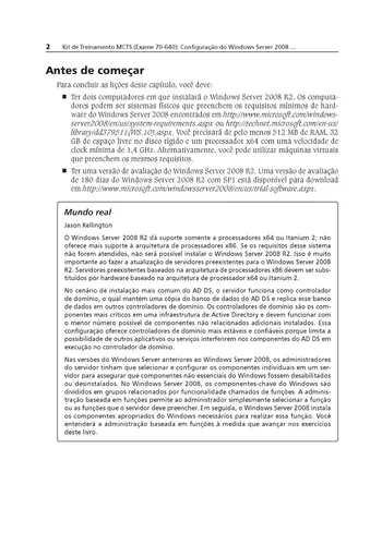 Kit de capacitación para el examen MCTS 70-640: Windows Server 2008 Configuración: Active Directory, de Holme, Dan. Microsoft Editorial Bookman, tapa blanda en portugués, 2013