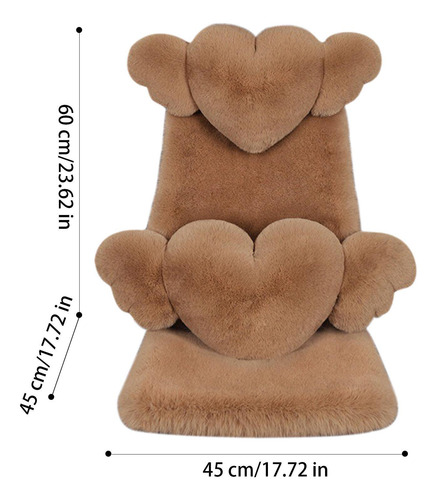 Cojín De Asiento De Felpa Para Coche Cojín De Asiento De Coc