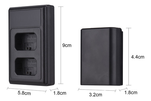 Wpd Batería Y Cargador Andoer Np-fw50 2 Para Sony