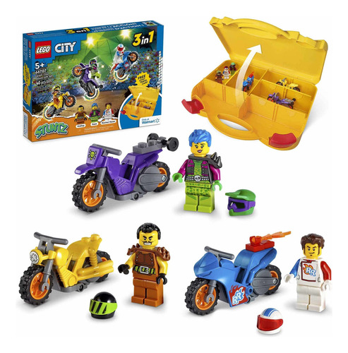 Lego City 66707 Set 3 Minifiguras 3 Bicicletas Y Estuche Cantidad De Piezas 40