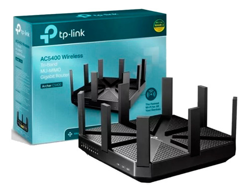 Router Gaming Wireless Tplink Ac5400 3band Gigabit 8antenas 