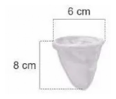 Imagem 2 de 2 de 30 Mini Coador De Café Individual (suporte + Coador)