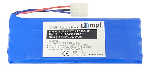 Mpf Products 2000mah 20s-1p Batería Repuesto Con Soundcast