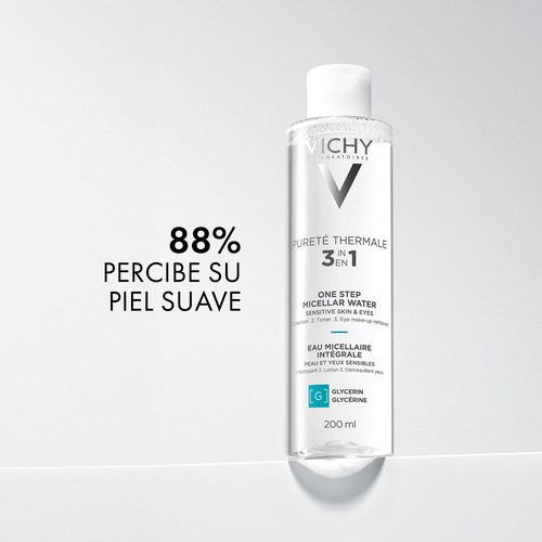Vichy Agua Micelar Pt Piel Sensible Reno Frasco 200 Ml