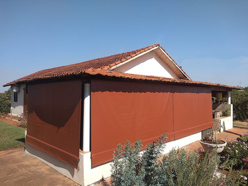 Toldo Completo Sob Medida Acionamento Manivela
