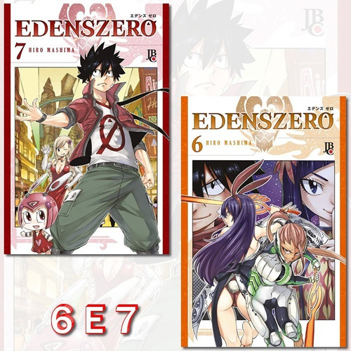 Edens Zero 6 E 7! Manga Jbc! Novo E Lacrado!